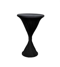 Bar table with Black Lycra cover