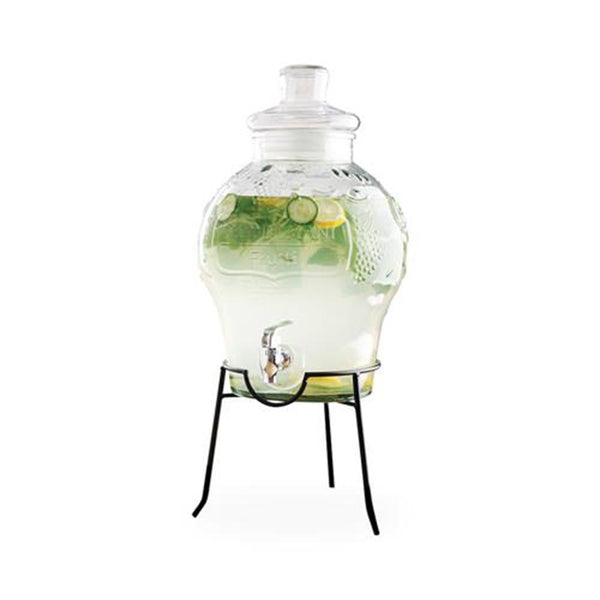 Glass Drink Dispenser 12.5ltr or 10ltr with Stand