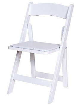 White Folding Chair